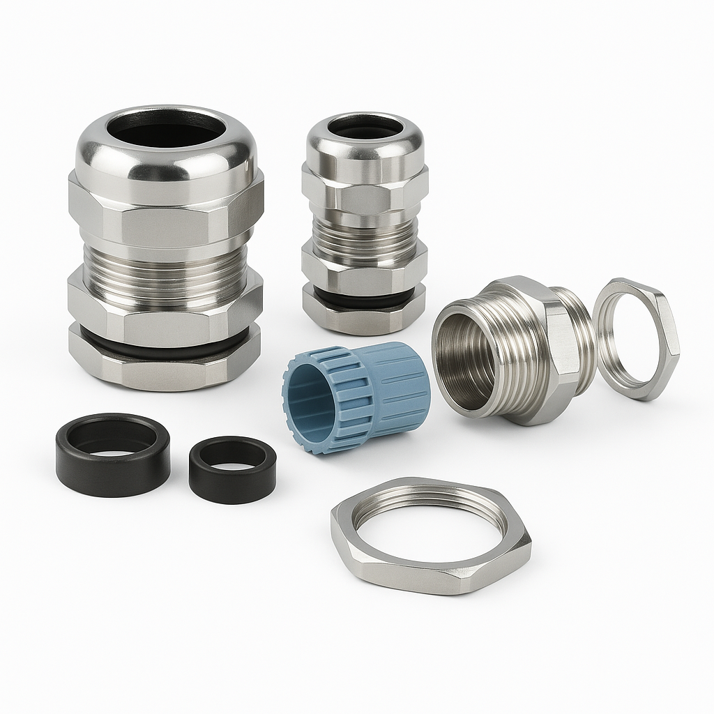 RADI – DNG Glands for Un-armored Cables with IP68 Rating