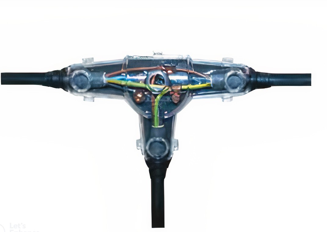 Cast Resin Splicing Joints with Molded Casing