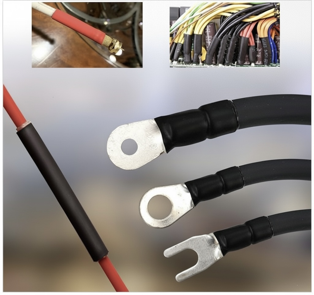 RDW Dual Wall High Shrink Ratio Flame Retarded Adhesive Lining Tubing