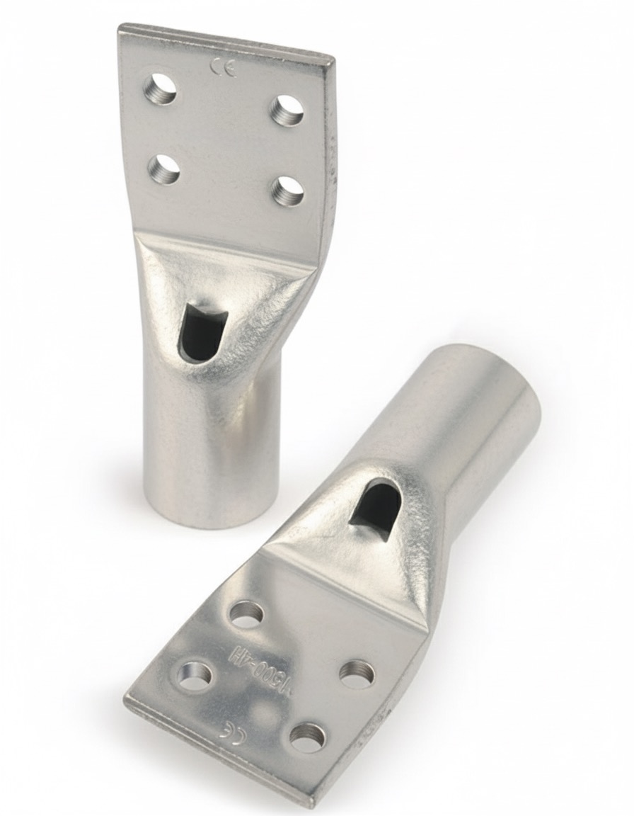 4-Hole Heavy Duty Tinned Copper Lugs