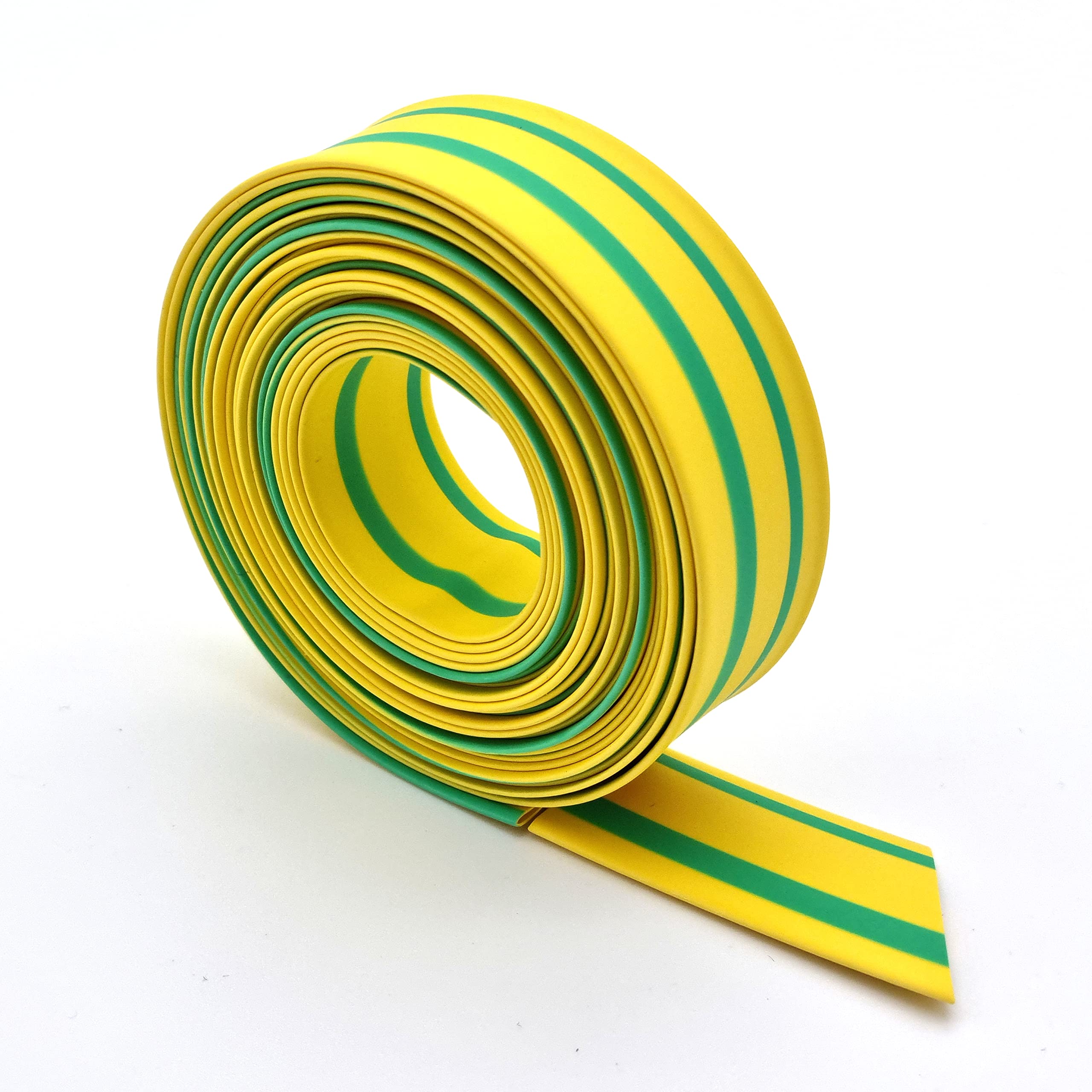 SCG-G/Y Thin Wall Flame Retarded Green Yellow Stripe Tubing