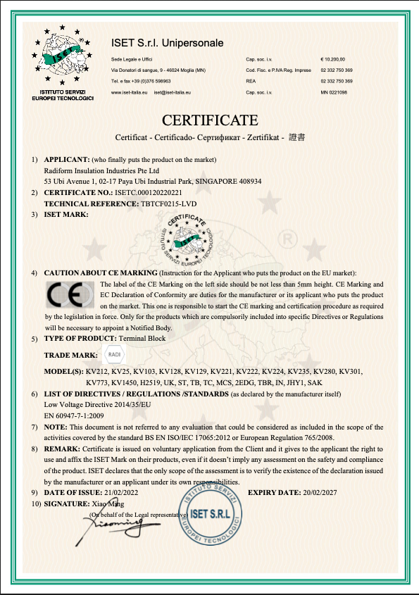 IN Series Rail Type Terminal Block (600volt)