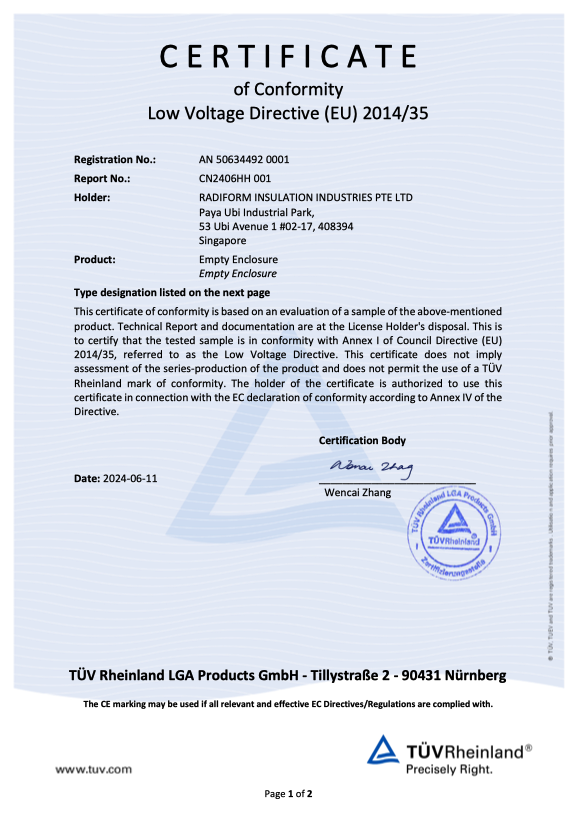RADI-BOX METAL ENCLOSURE